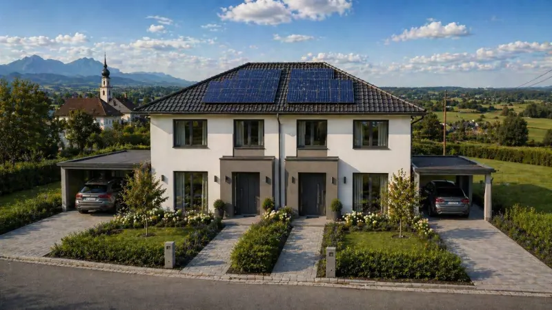 Visualisierung Doppelhaus