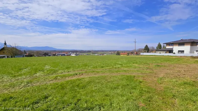 Bergblick in Traumlage! Ihr Baugrund in Anthering — Bild 5