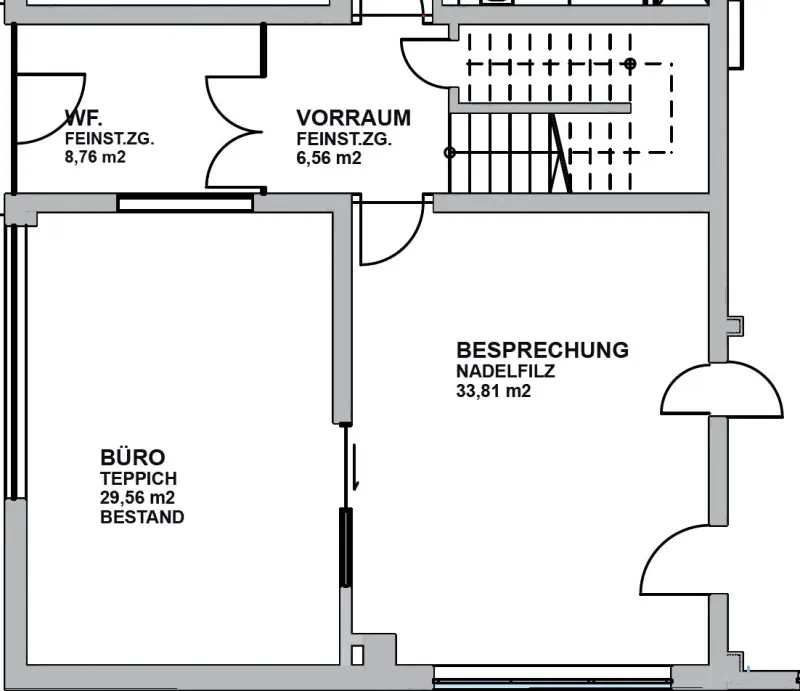 Büro mit 2 Räumen und zentraler Infrastruktur in Bergheim — Bild 3