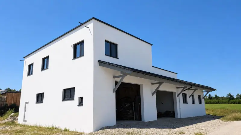 Aussenansicht (nach Fertigstellung)
