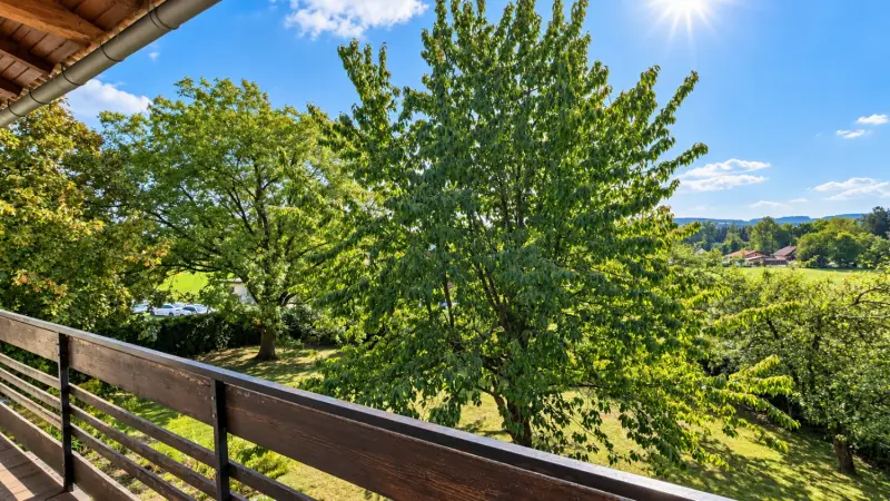 Ausblick Balkon OG