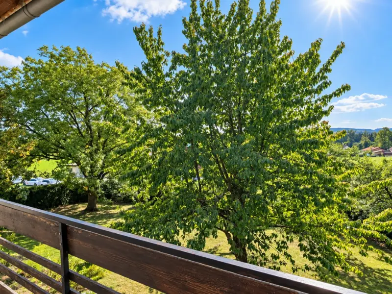 Ausblick Balkon OG